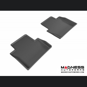 Chrysler 200 Floor Mats (Set of 2) - Rear - Black by 3D MAXpider (2015-)